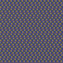 Beschichtete Baumwolle BOHAZIA Blau / Grün
